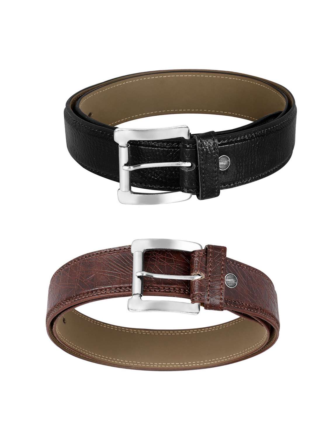 combo pack of multi colored leatherette belts - 19227524 - Standard Image - 2