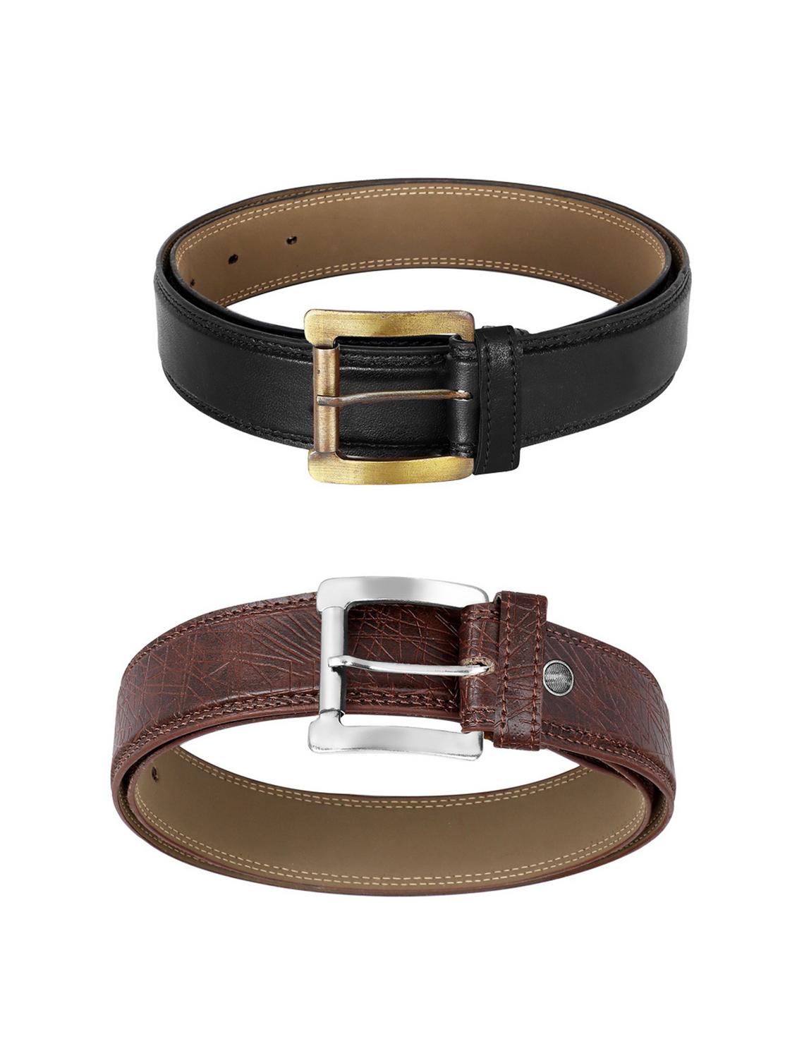 combo pack of multi colored leatherette belts - 19227541 - Standard Image - 2