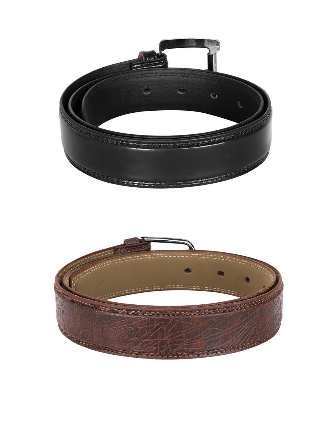 combo pack of multi colored leatherette belts - 19227685 - Standard Image - 2