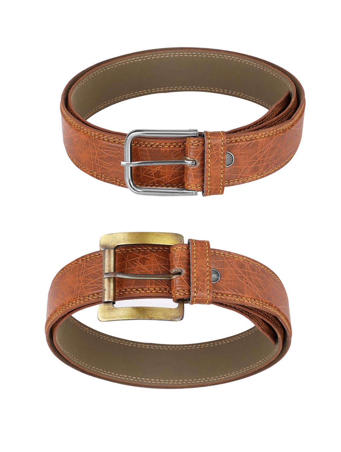 combo pack of brown leatherette belts - 19227969 - Standard Image - 2