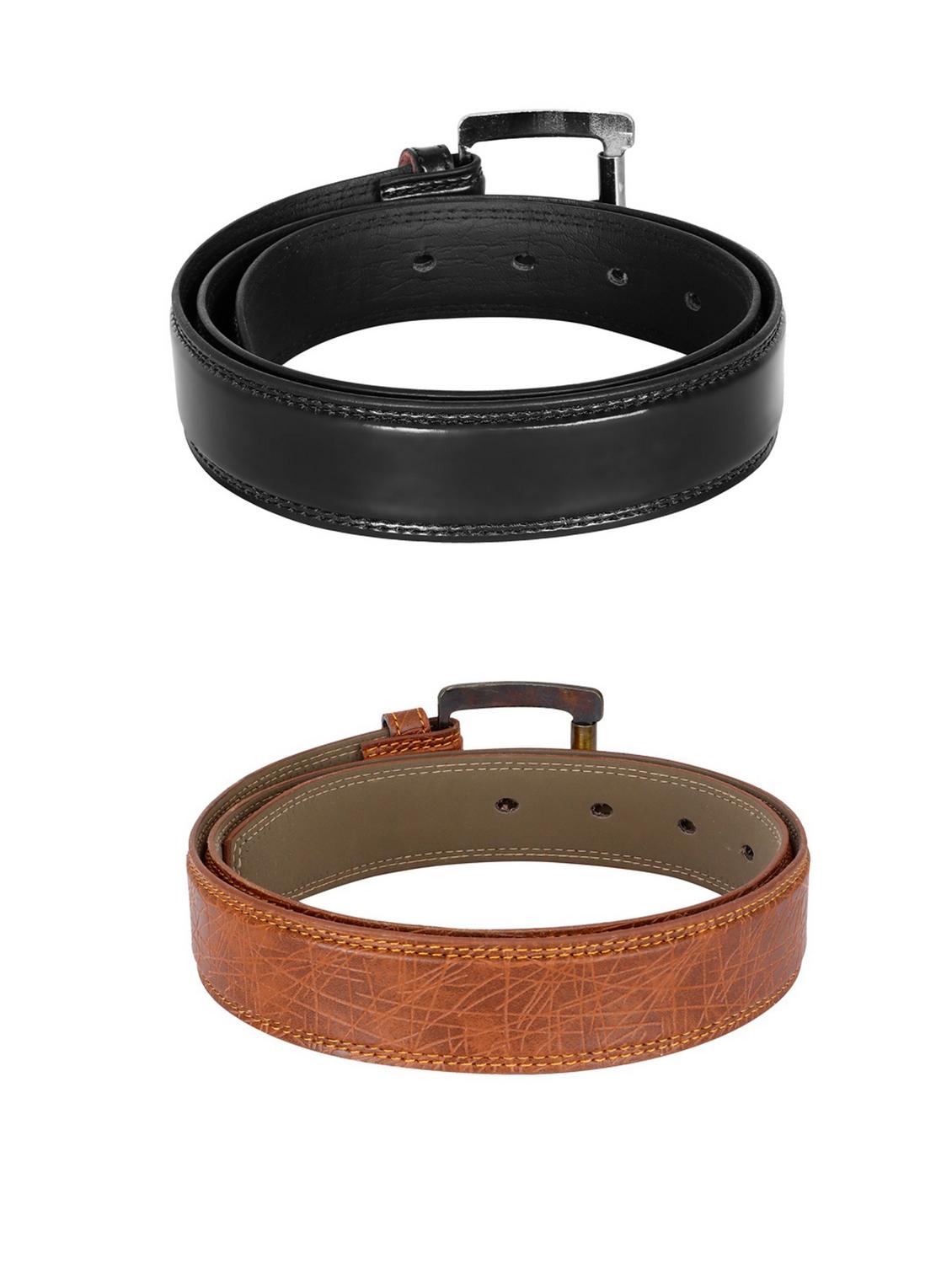combo pack of multi colored leatherette belts - 19227973 - Standard Image - 2