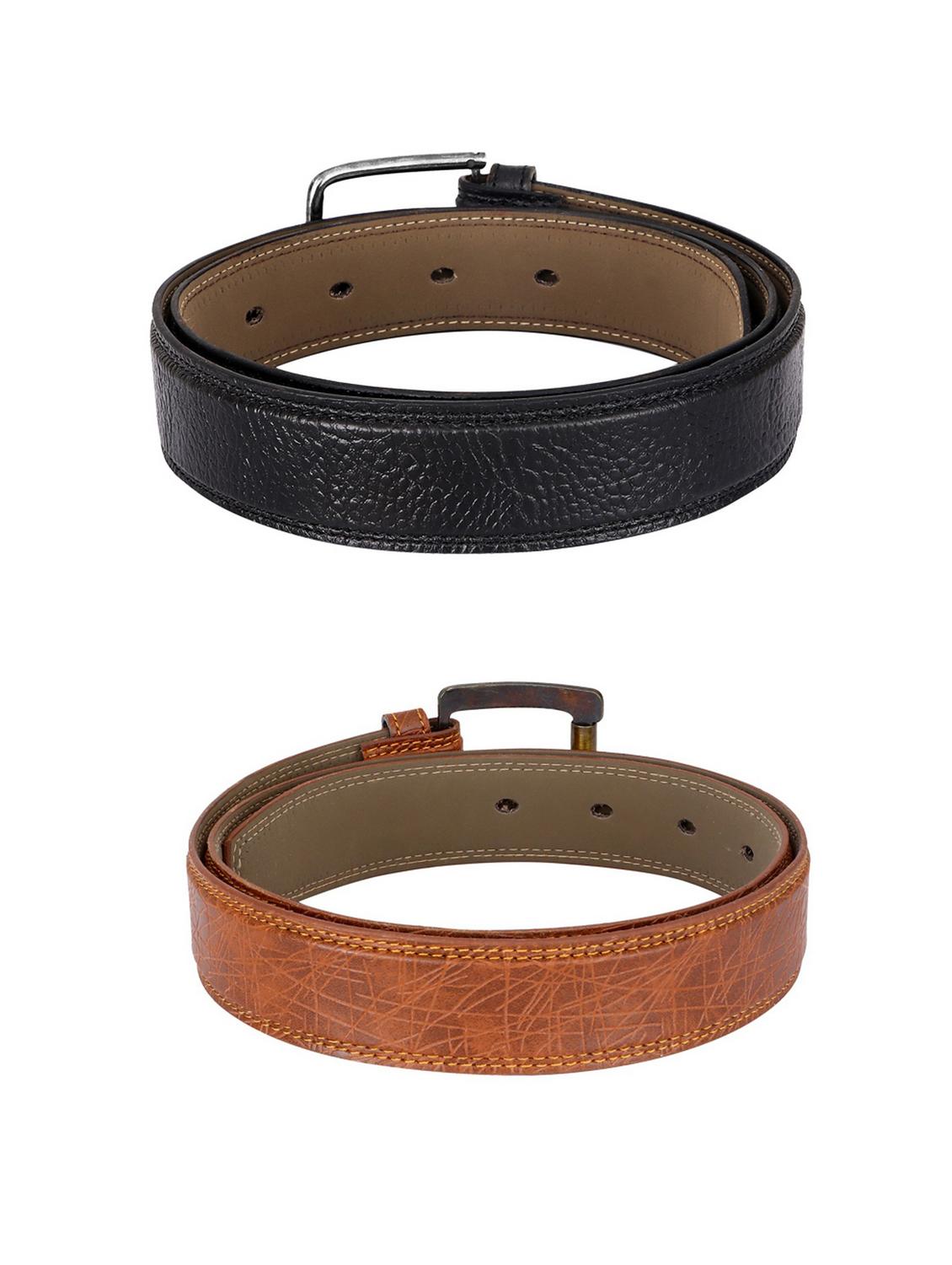 combo pack of multi colored leatherette belts - 19228011 - Standard Image - 2