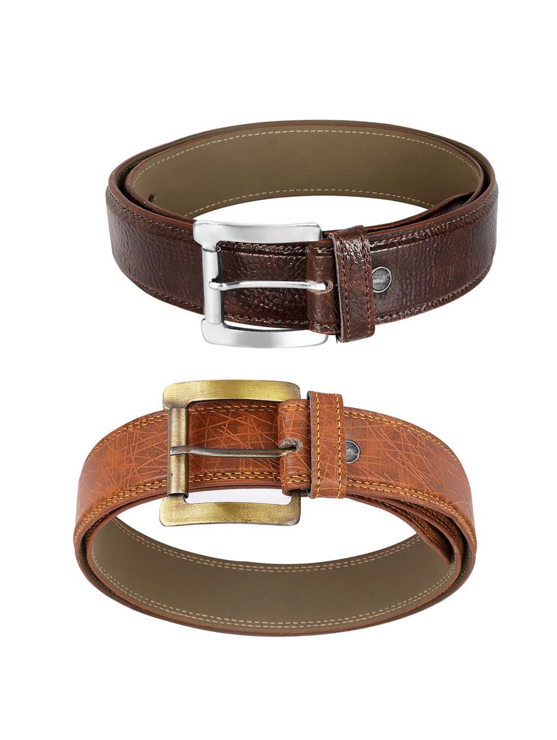 combo pack of multi colored leatherette belts - 19228015 - Standard Image - 2