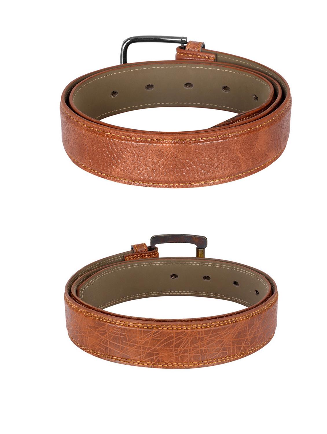 combo pack of brown leatherette belts - 19228023 - Standard Image - 2