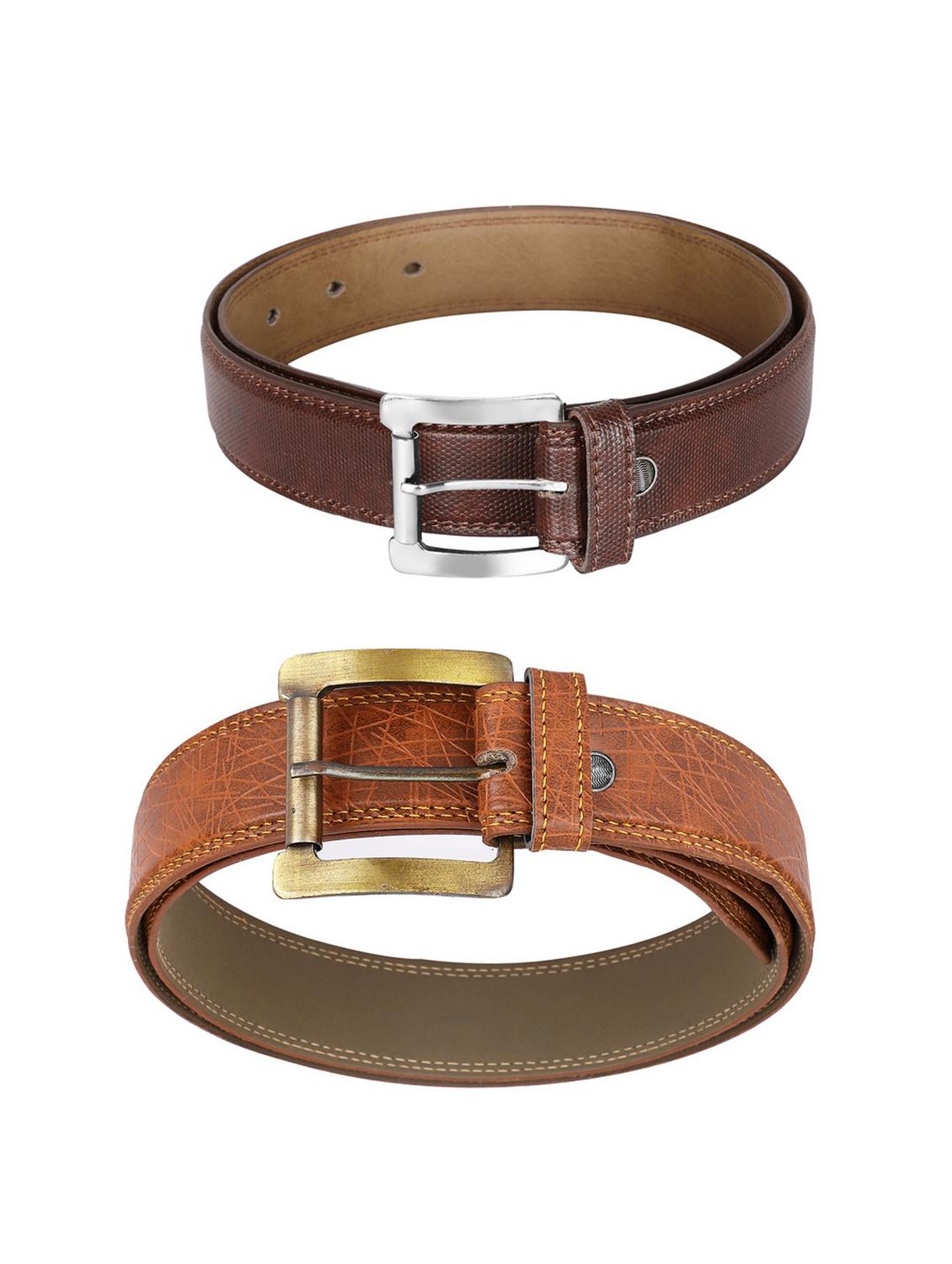 combo pack of multi colored leatherette belts - 19228051 - Standard Image - 2
