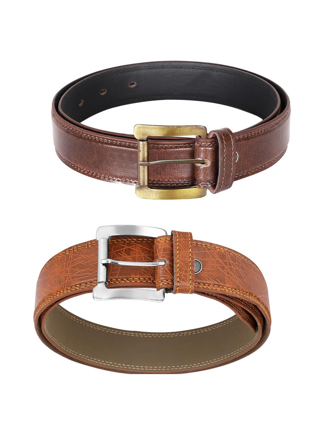 combo pack of multi colored leatherette belts - 19228072 - Standard Image - 2