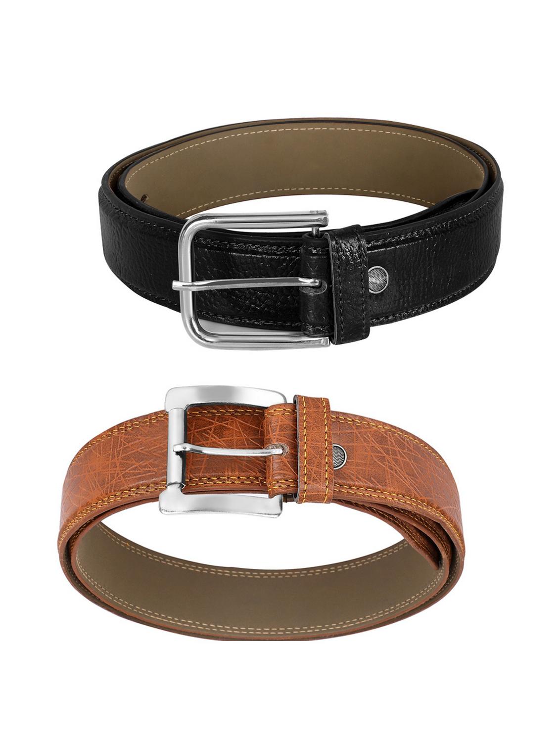 combo pack of multi colored leatherette belts - 19228105 - Standard Image - 2
