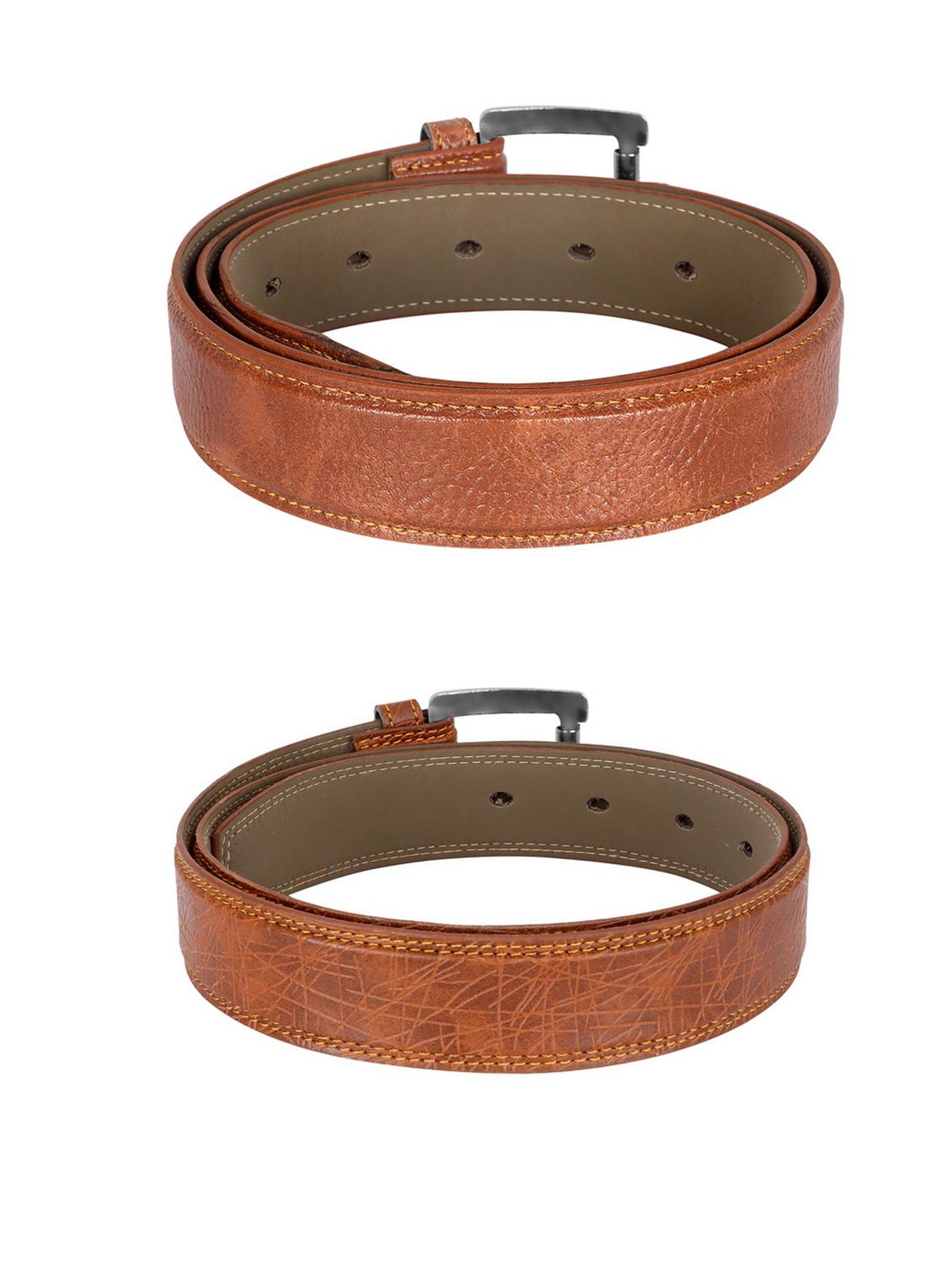 combo pack of brown leatherette belts - 19228115 - Standard Image - 2