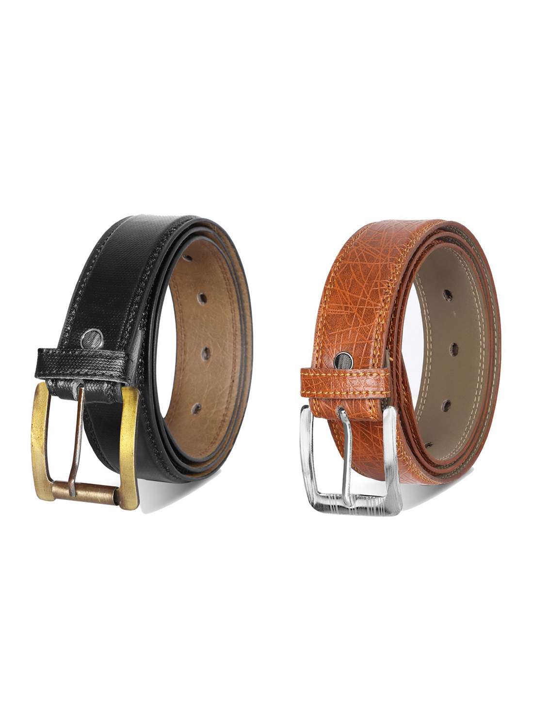 combo pack of multi colored leatherette belts