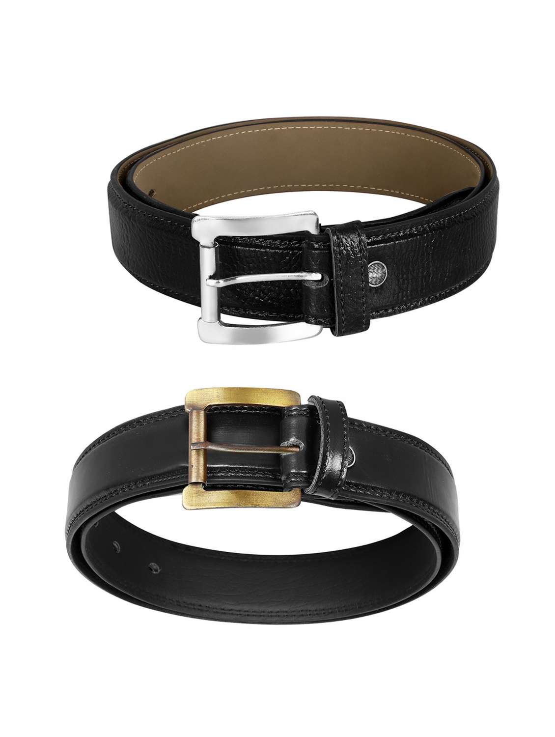 combo pack of black leatherette belts - 19228558 - Standard Image - 2