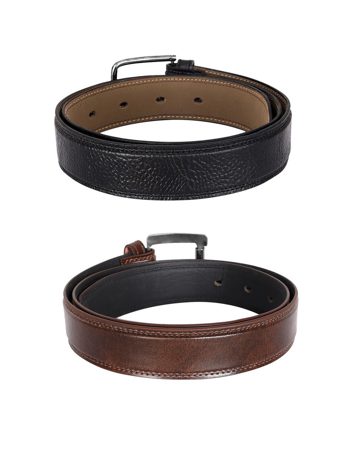 pack of 2 leatherette belts - 19229155 - Standard Image - 2