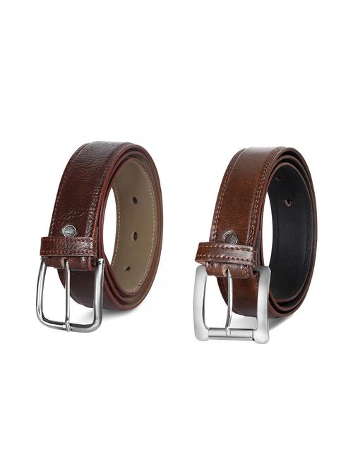 pack of 2 leatherette belts - 19229161 -  Standard Image - 0