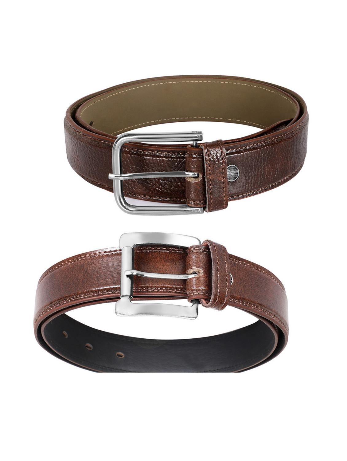 pack of 2 leatherette belts - 19229161 - Standard Image - 2