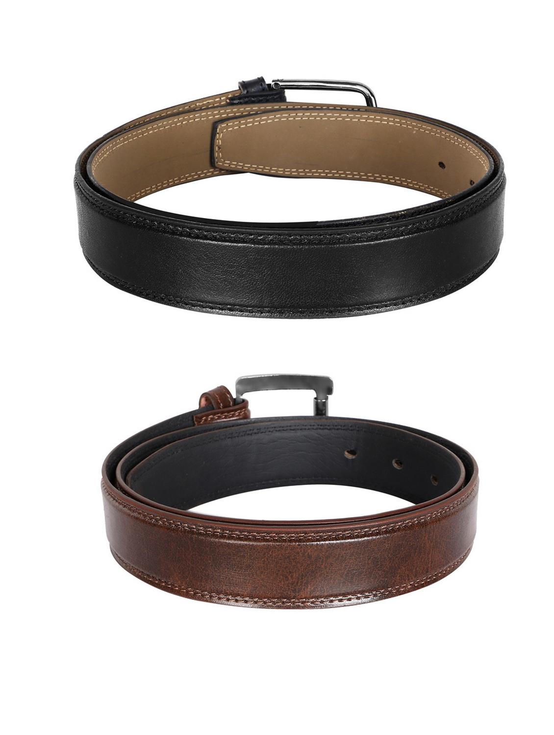 pack of 2 leatherette belts - 19229173 - Standard Image - 2