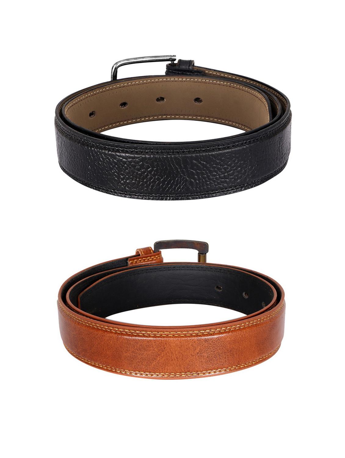 pack of 2 leatherette belts - 19229550 - Standard Image - 2