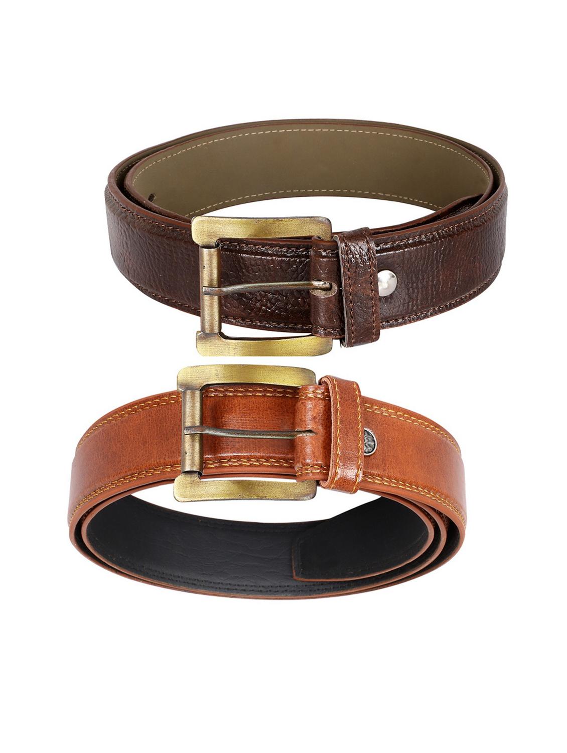 pack of 2 leatherette belts - 19229553 -  Standard Image - 2