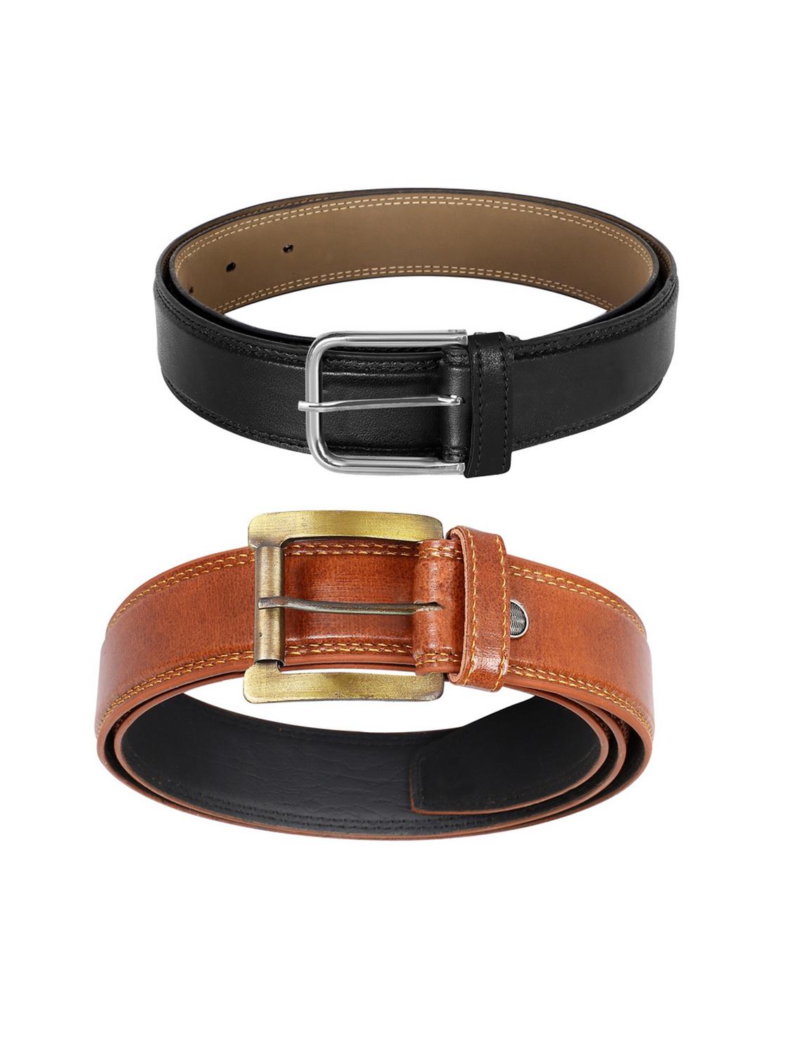 pack of 2 leatherette belts - 19229568 - Standard Image - 2