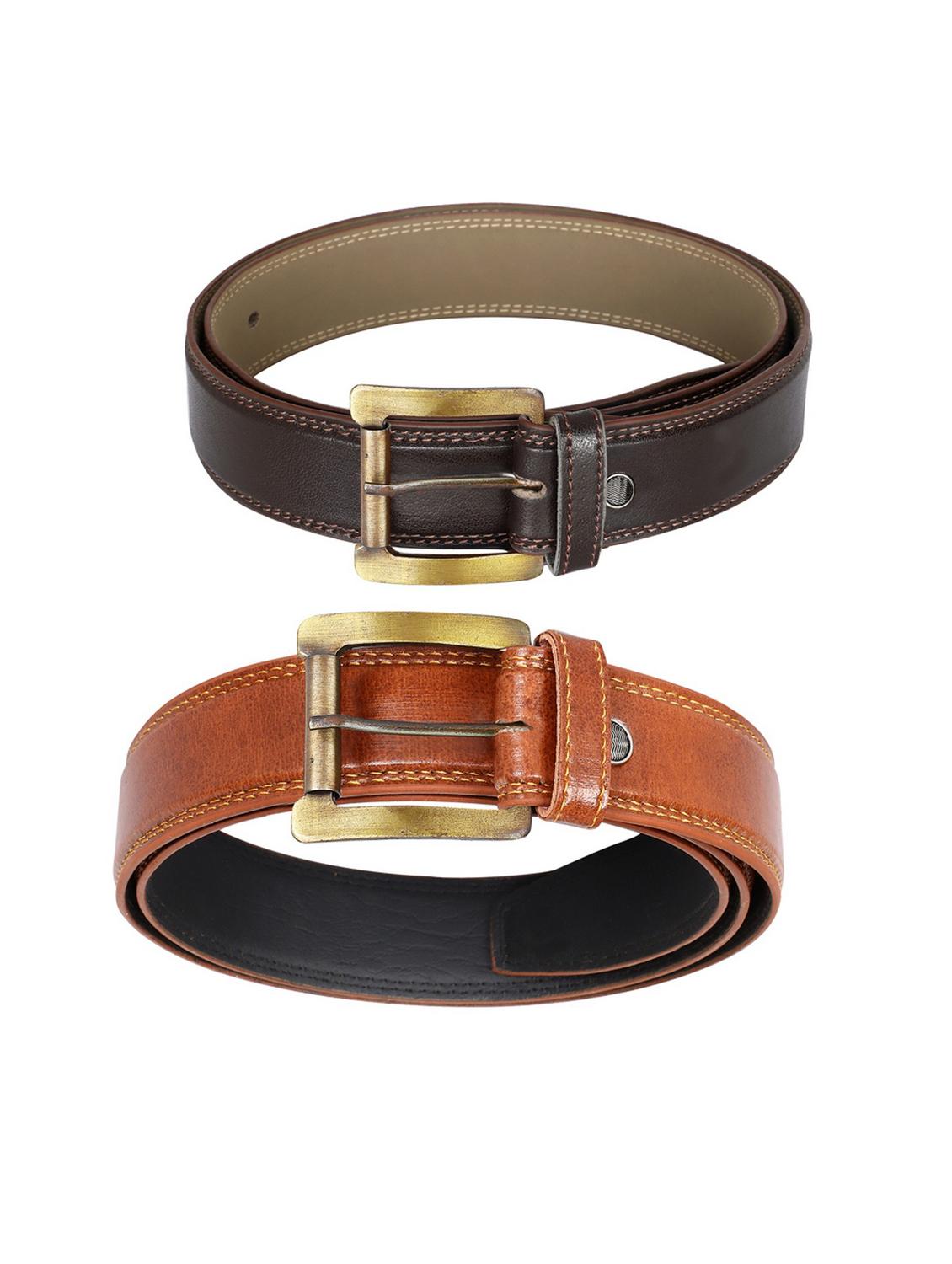 pack of 2 leatherette belts - 19229571 -  Standard Image - 2