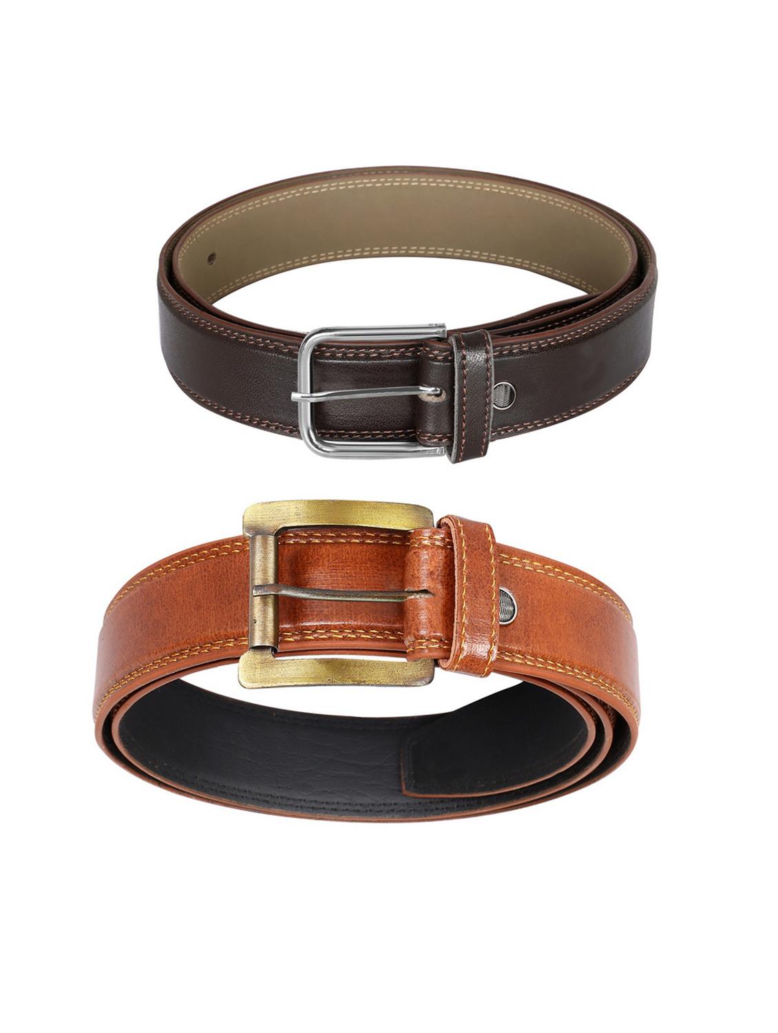pack of 2 leatherette belts - 19229574 -  Standard Image - 2
