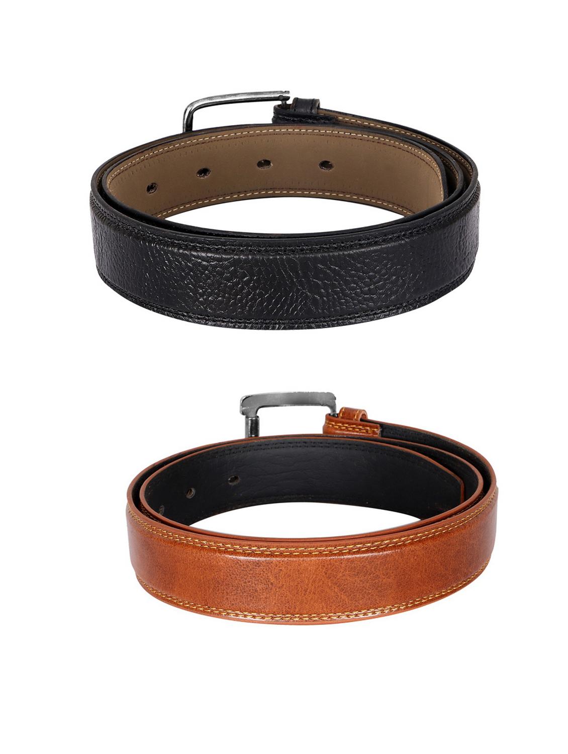 pack of 2 leatherette belts - 19229626 - Standard Image - 2