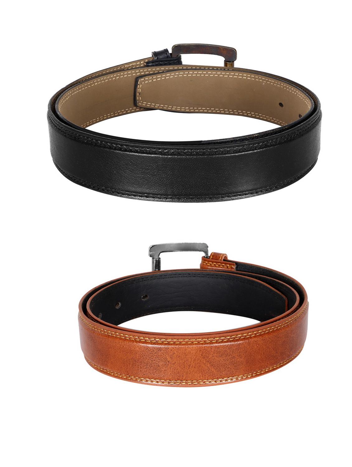 pack of 2 leatherette belts - 19229641 -  Standard Image - 2