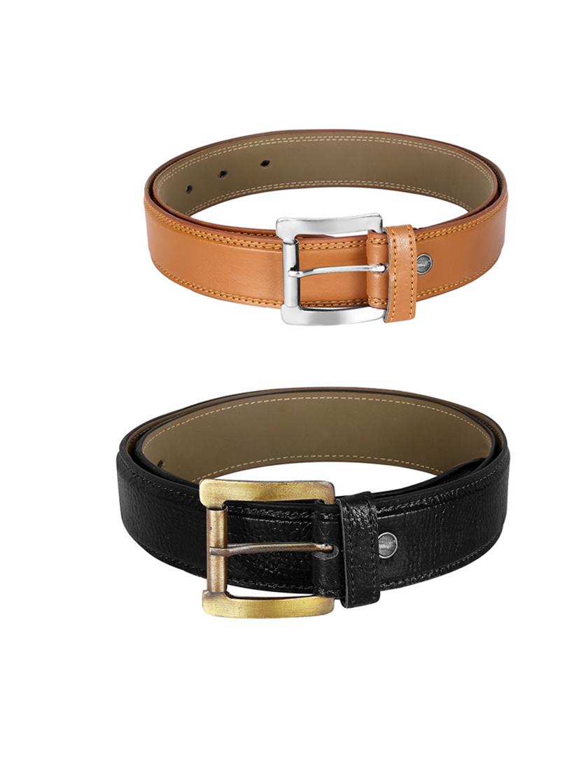 pack of 2 leatherette belts - 19231125 - Standard Image - 2