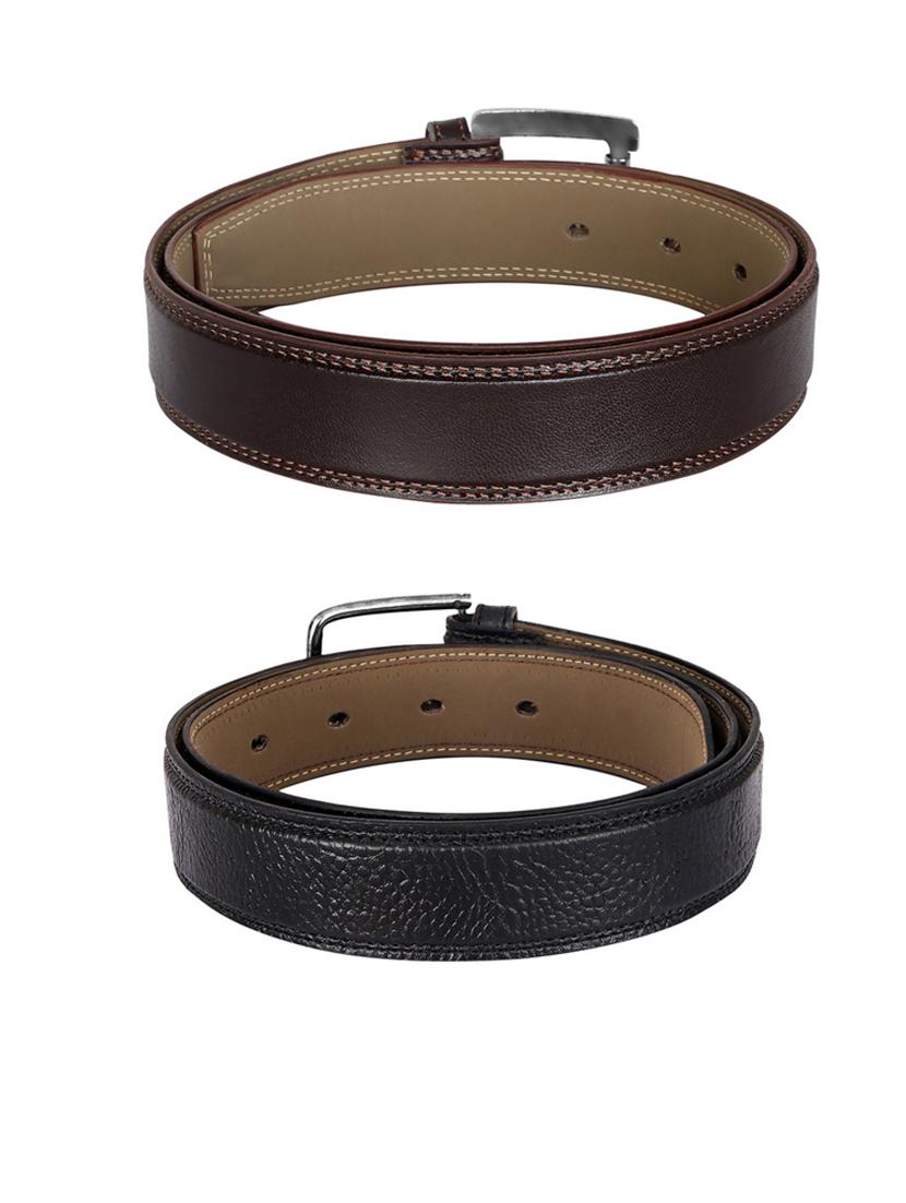 pack of 2 leatherette belts - 19231272 - Standard Image - 2