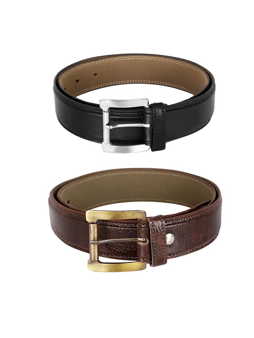 pack of 2 leatherette belts - 19231410 - Standard Image - 2