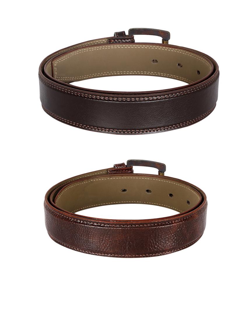 pack of 2 leatherette belts - 19231415 - Standard Image - 2