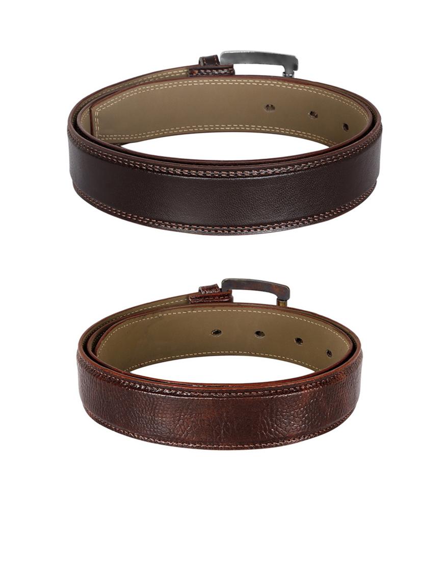 pack of 2 leatherette belts - 19231416 - Standard Image - 2