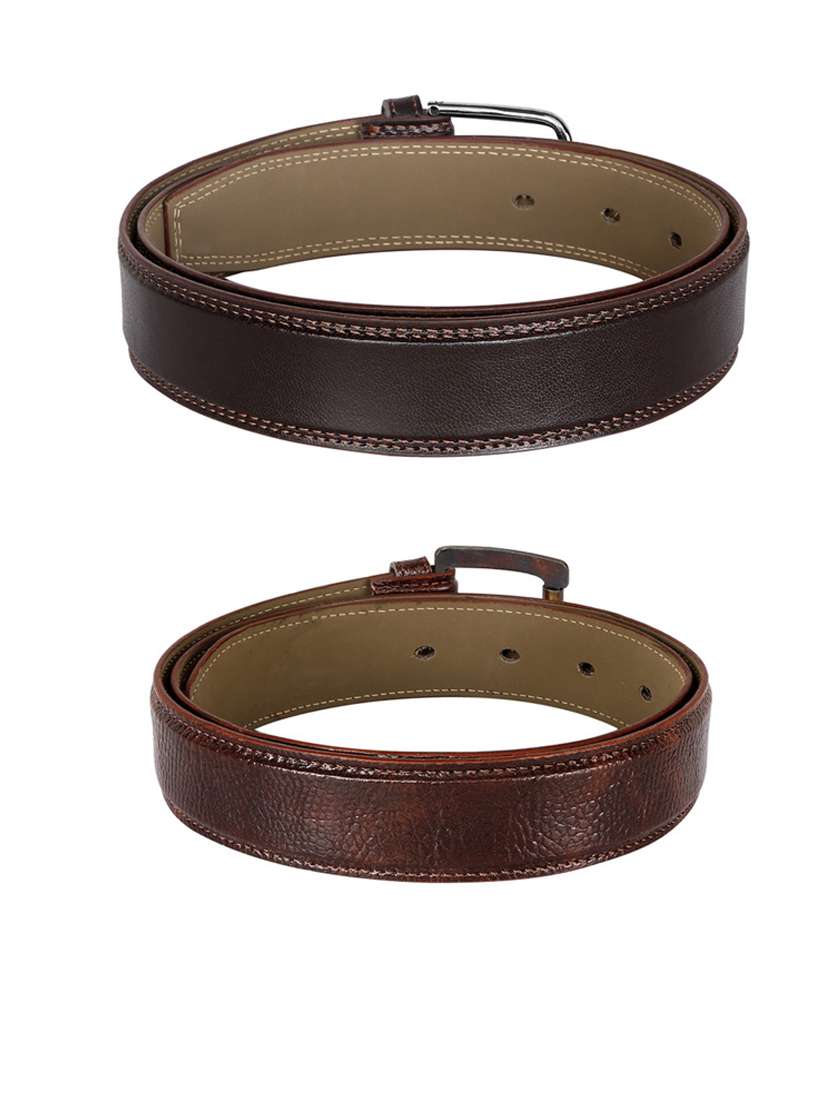 pack of 2 leatherette belts - 19231418 - Standard Image - 2