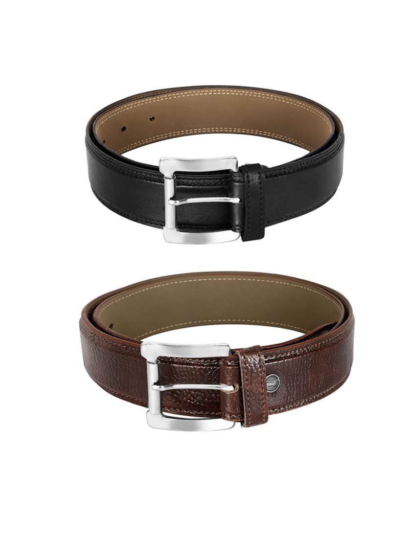 pack of 2 leatherette belts - 19231456 - Standard Image - 2