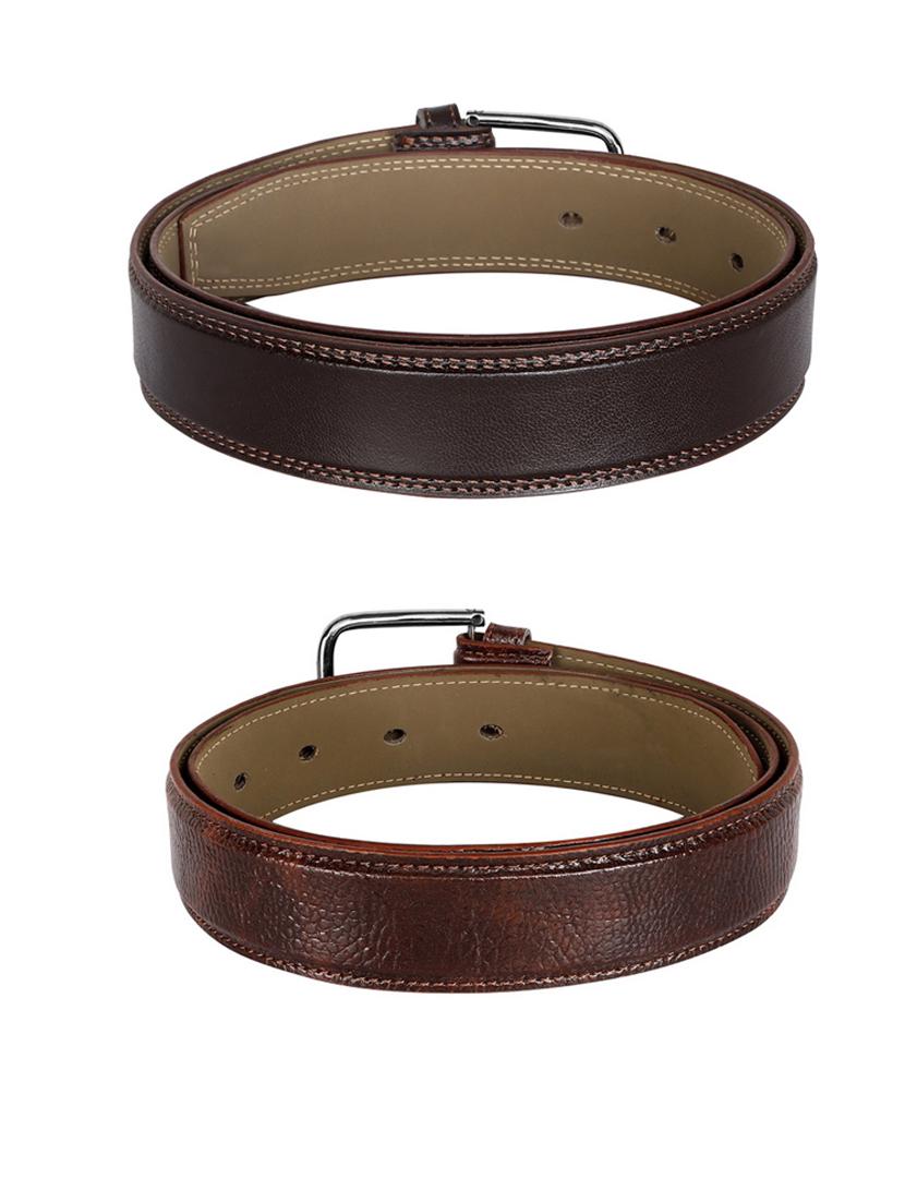 pack of 2 leatherette belt - 19231553 - Standard Image - 2