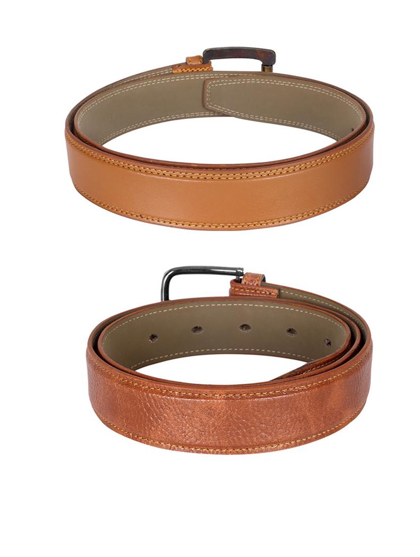 pack of 2 leatherette belt - 19231799 - Standard Image - 2
