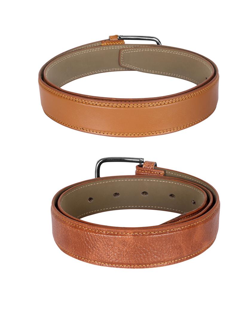 pack of 2 leatherette belt - 19231802 - Standard Image - 2