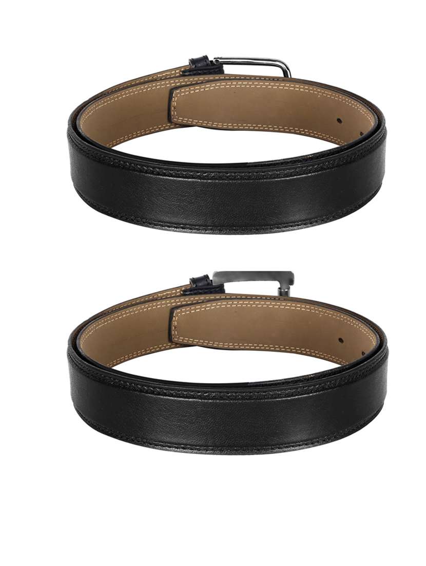 pack of 2 leatherette belt - 19231932 - Standard Image - 2