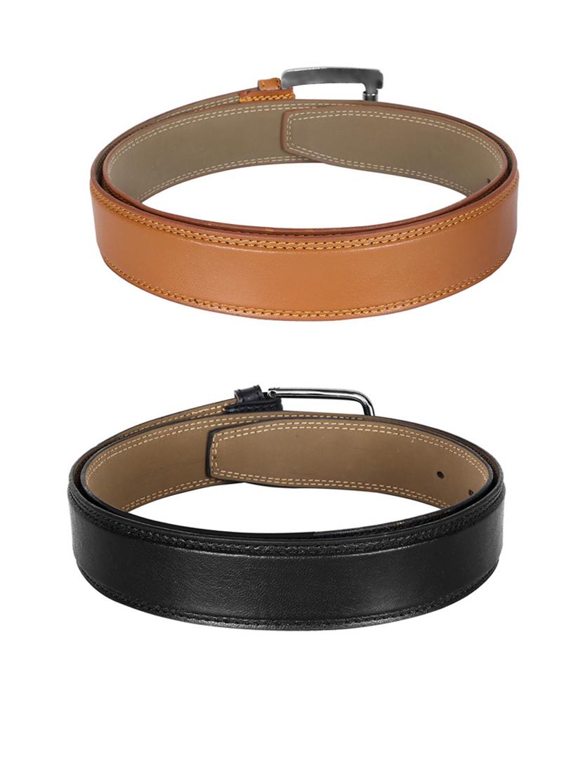 pack of 2 leatherette belt - 19232007 - Standard Image - 2