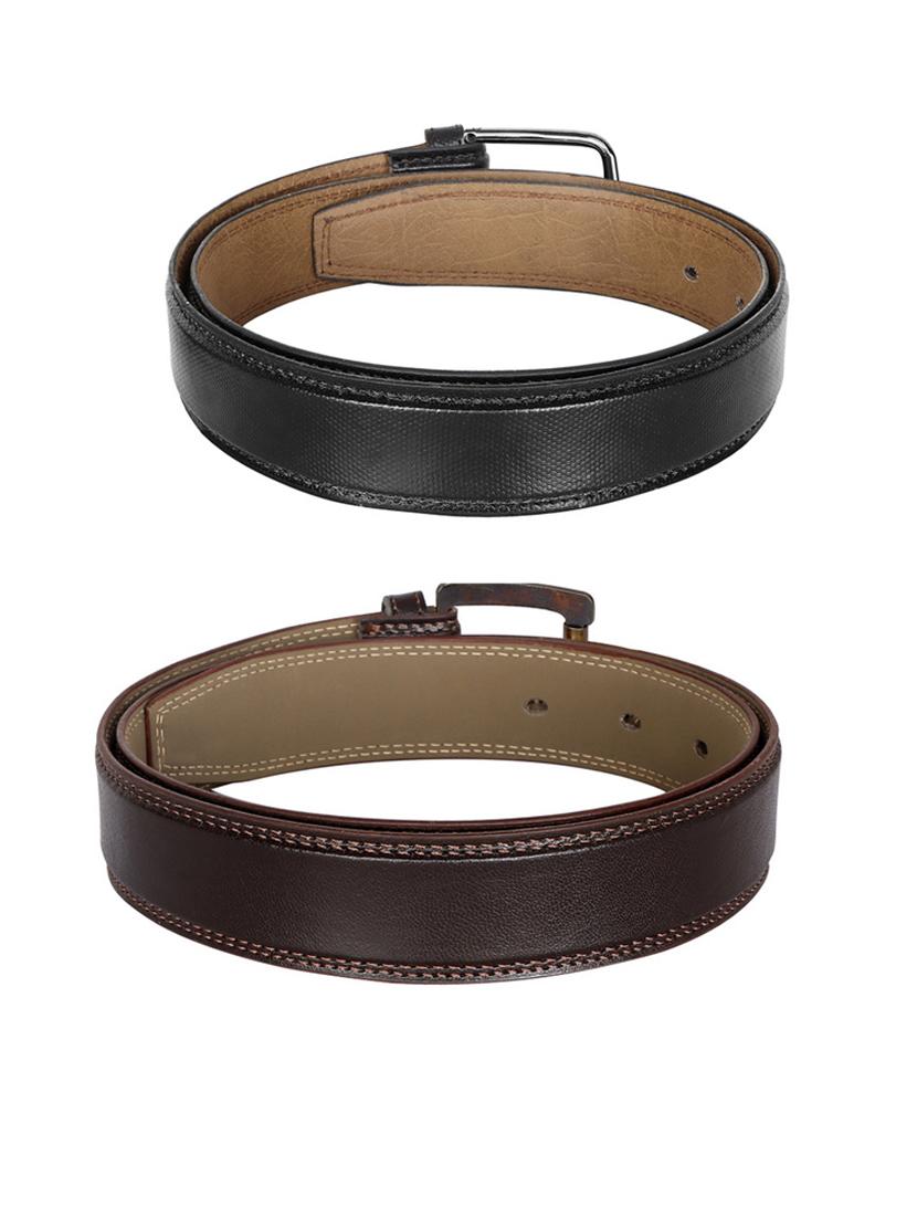 pack of 2 leatherette belt - 19232103 -  Standard Image - 2