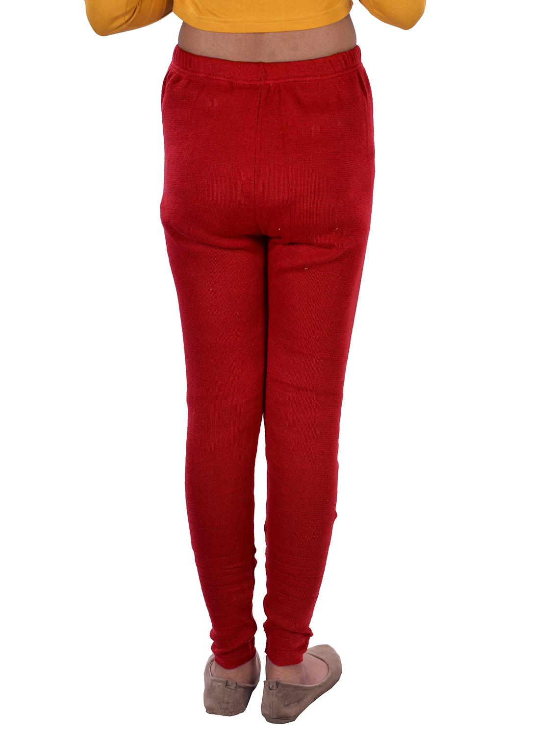 red wool solid legging - 19257747 - Standard Image - 2