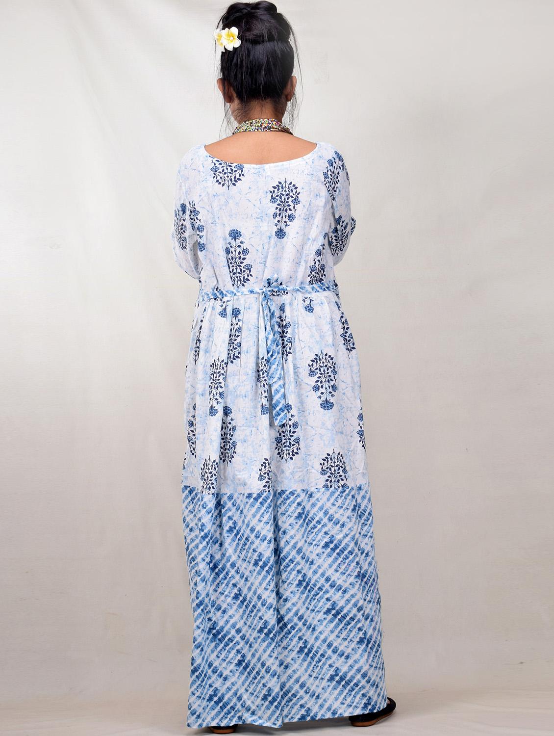 blue printed maternity wear - 19257832 - Standard Image - 2