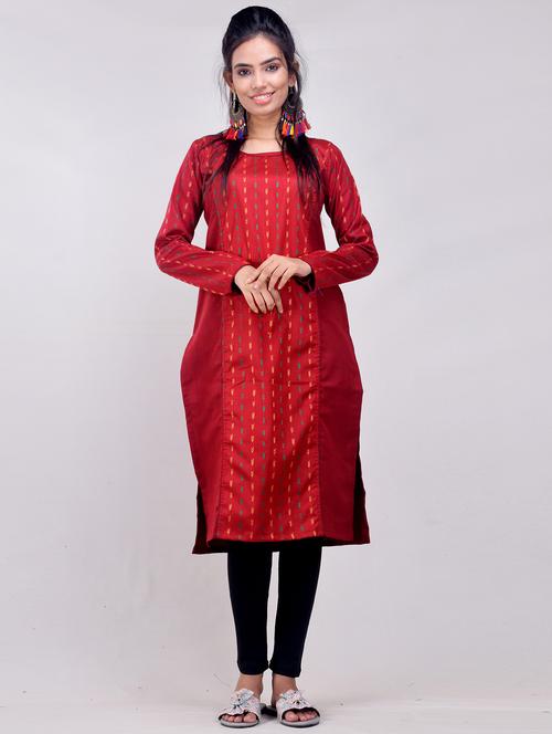 women's straight kurta - 19258013 -  Standard Image - 0