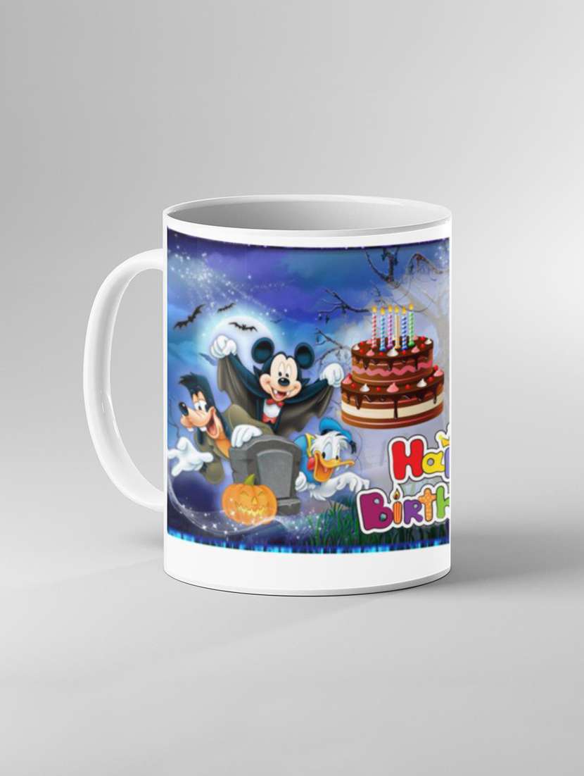 birthday printed coffee mug