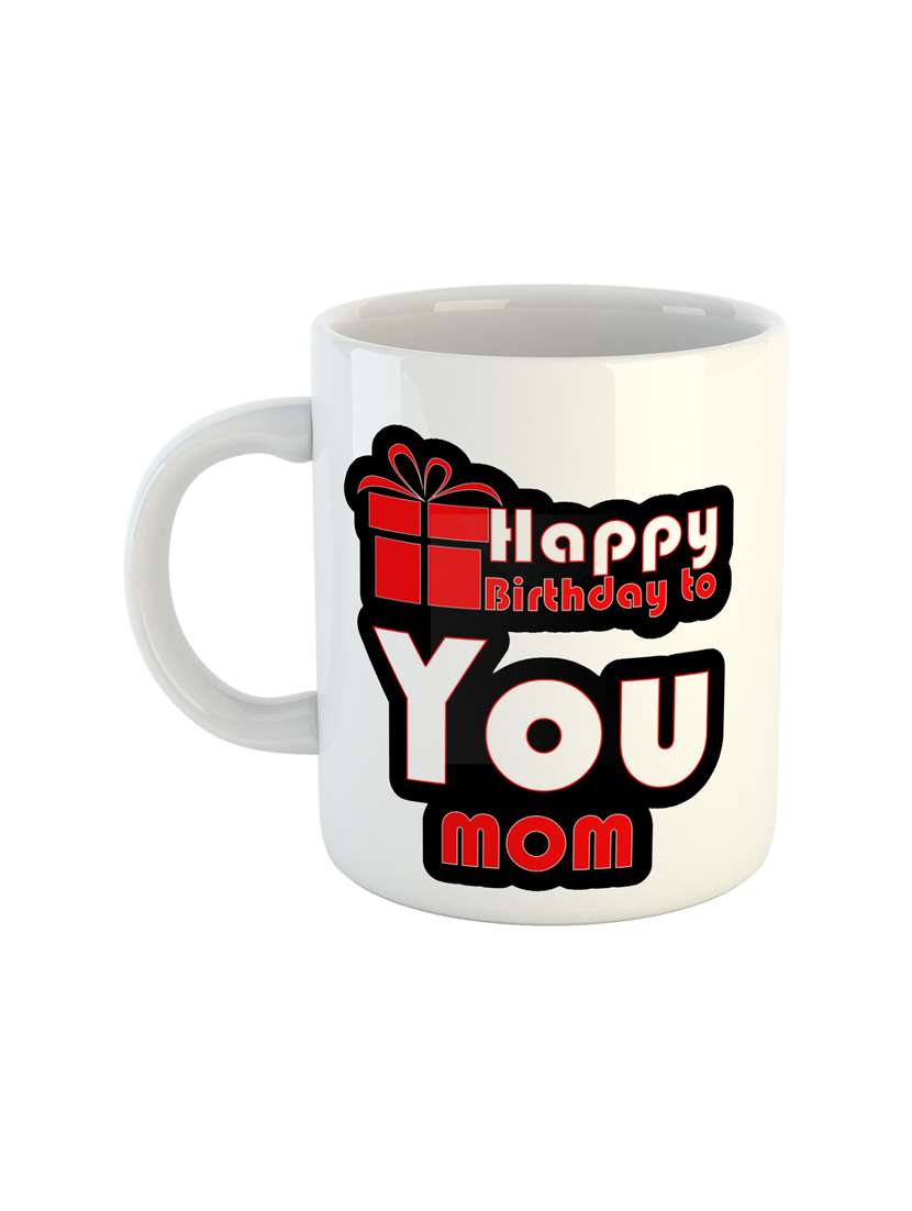 birthday printed coffee mug