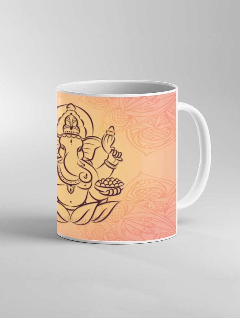 ganesha and laxmi printed coffee mug - 19259735 - Standard Image - 2