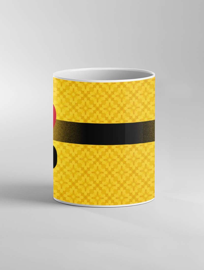 yellow printed coffee mug - 19260081 -  Standard Image - 2