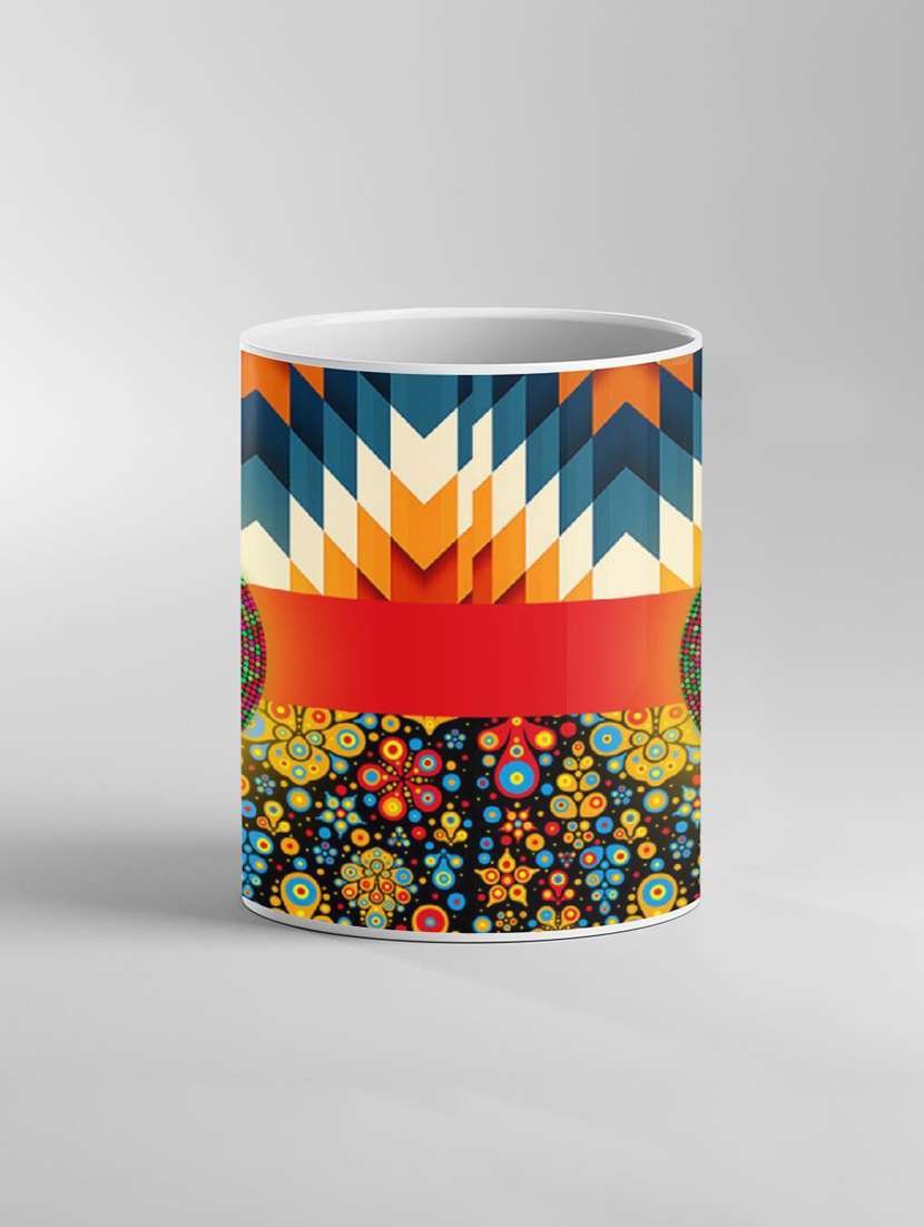 multi coloured printed coffee mug - 19260089 -  Standard Image - 2