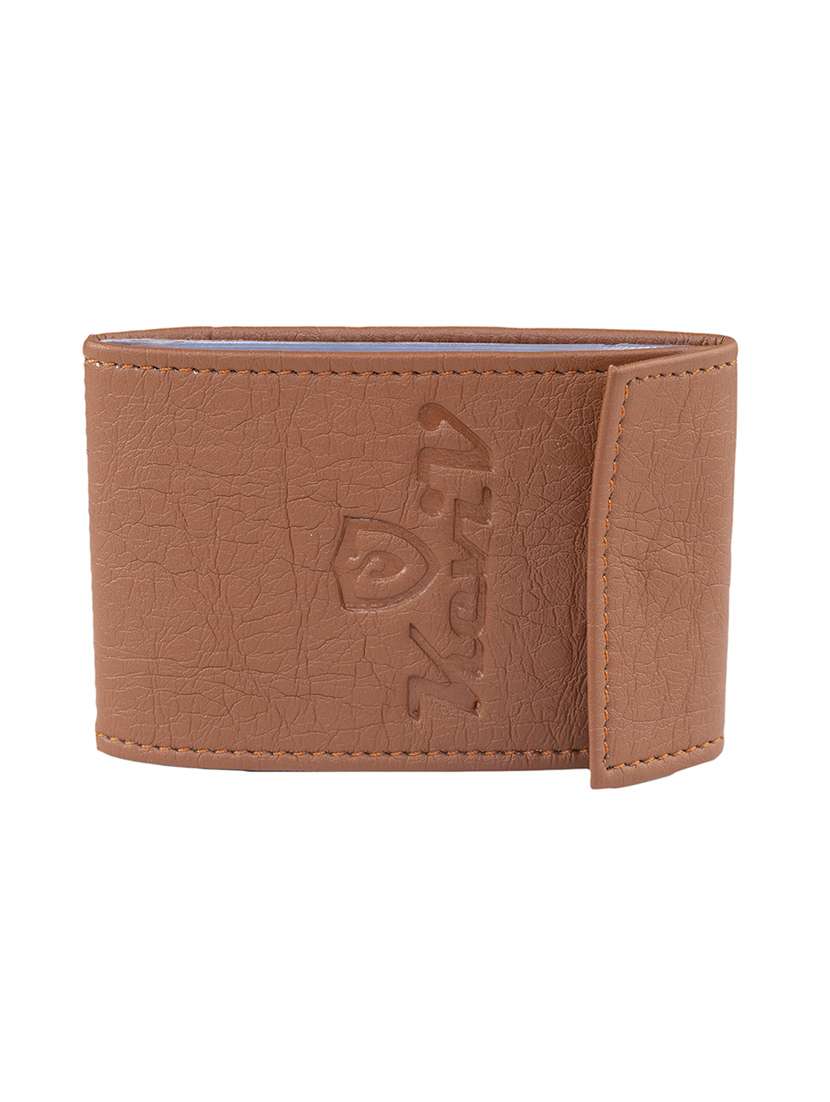 brown leatherette wallet - 19260216 - Standard Image - 2