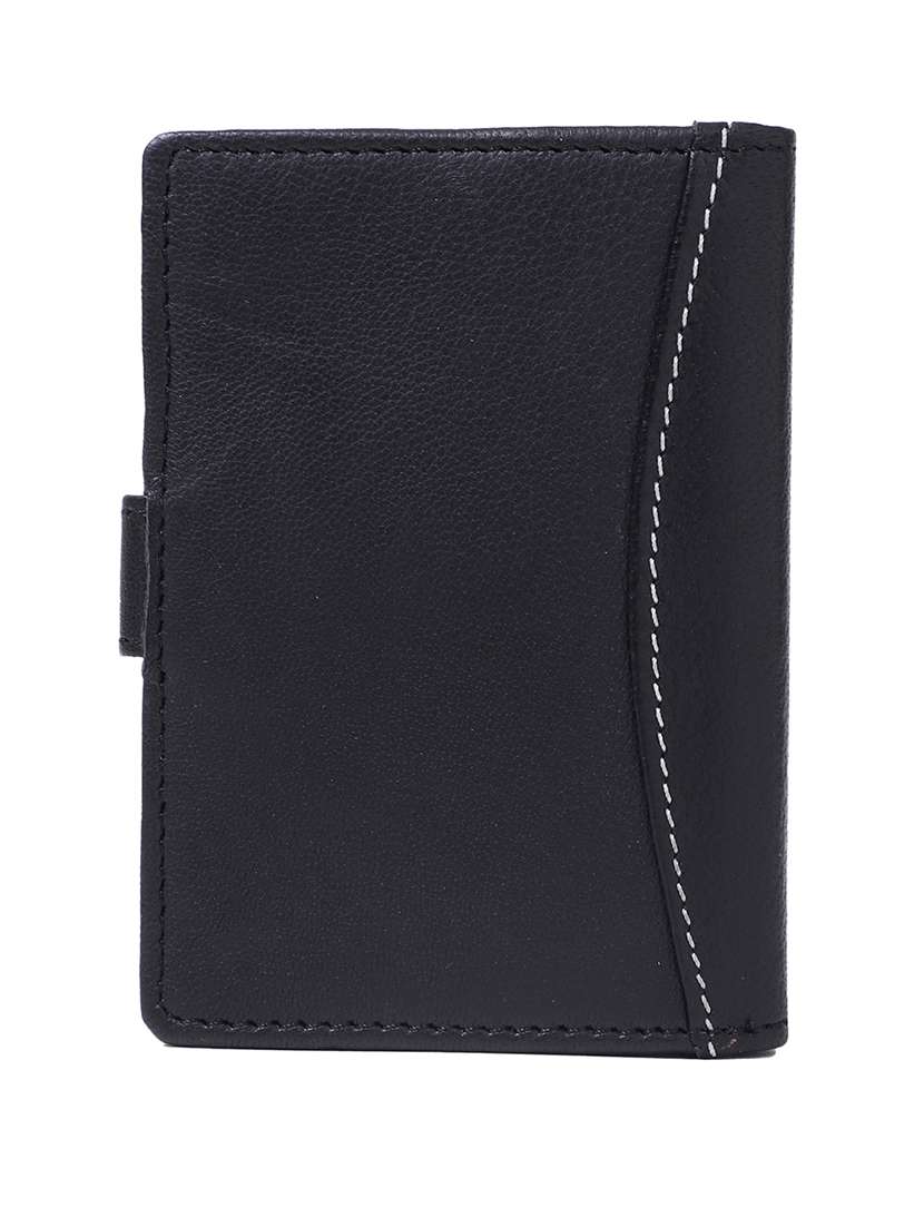 black leatherette wallet - 19260241 - Standard Image - 2