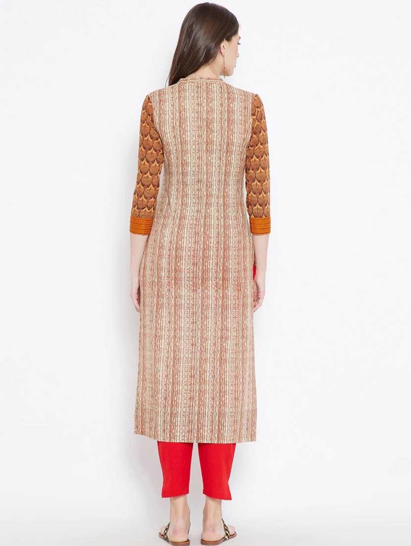 women's asymmetric kurta - 19264377 - Standard Image - 2