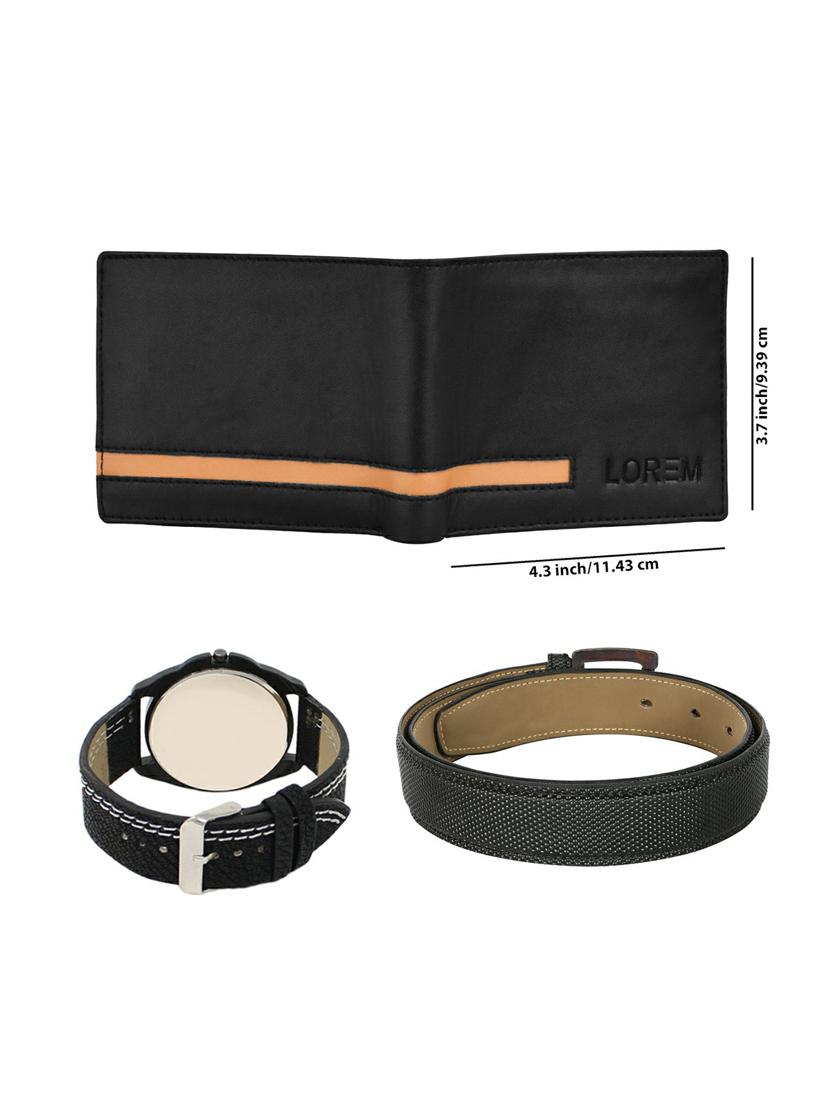 belt, wallet & watch gift combo - 19269790 - Standard Image - 2